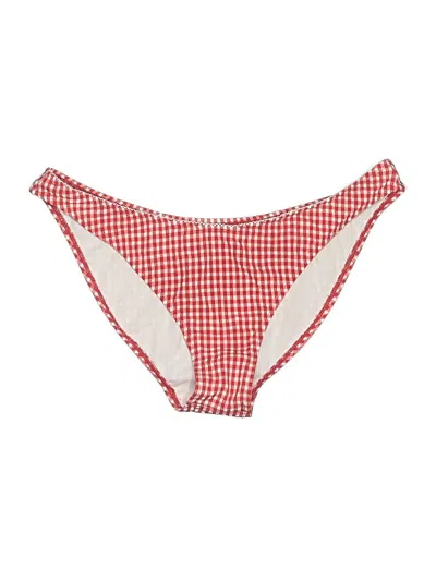 Pre-owned Wild Fable Swimsuit Bottoms In Red