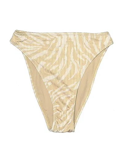 Pre-owned Wild Fable Swimsuit Bottoms In Tan