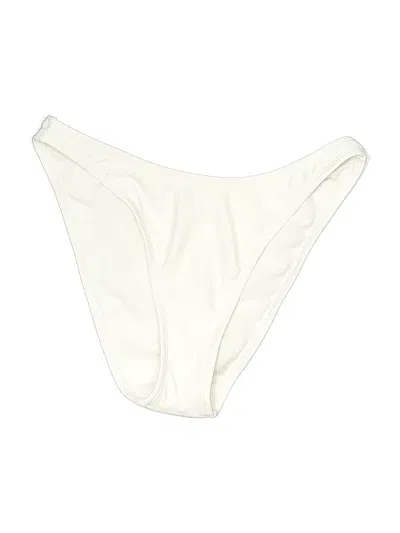 Pre-owned Wild Fable Swimsuit Bottoms In White