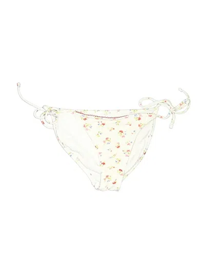 Pre-owned Wild Fable Swimsuit Bottoms In White