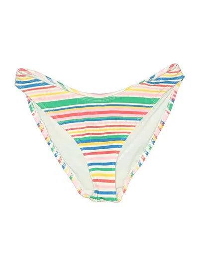 Pre-owned Wild Fable Swimsuit Bottoms In White