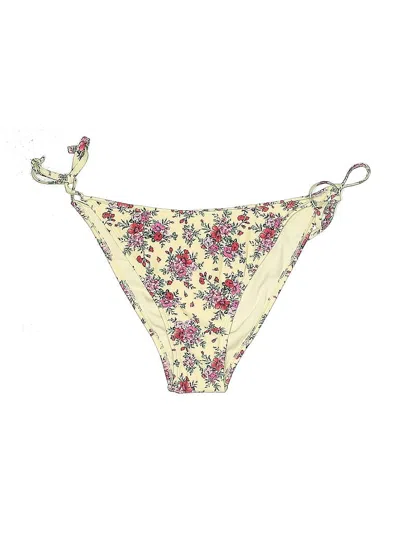 Pre-owned Wild Fable Swimsuit Bottoms In Yellow