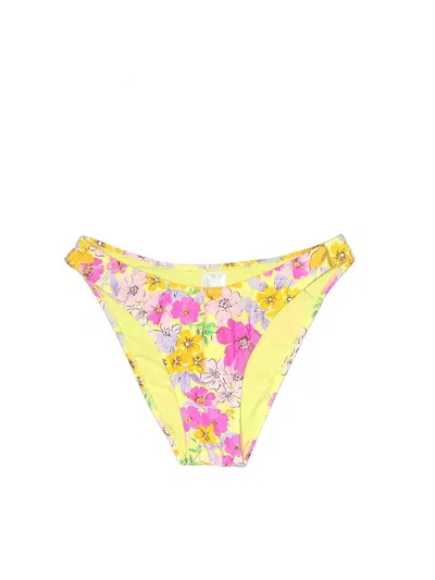 Pre-owned Wild Fable Swimsuit Bottoms In Yellow
