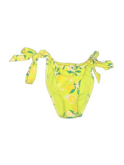 Pre-owned Wild Fable Swimsuit Bottoms In Yellow