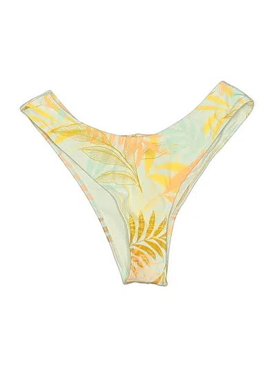 Pre-owned Wild Fable Swimsuit Bottoms In Yellow