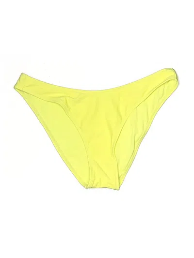 Pre-owned Wild Fable Swimsuit Bottoms In Yellow