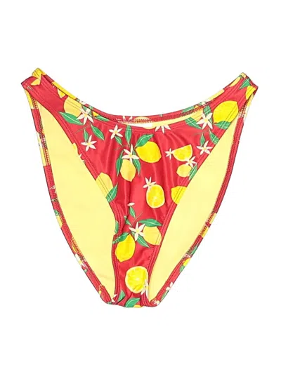Pre-owned Wild Fable Swimsuit Bottoms In Yellow