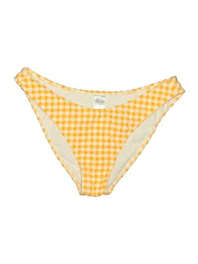 Pre-owned Wild Fable Swimsuit Bottoms In Yellow