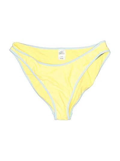 Pre-owned Wild Fable Swimsuit Bottoms In Yellow