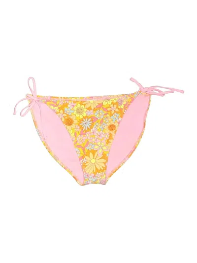 Pre-owned Wild Fable Swimsuit Bottoms In Yellow