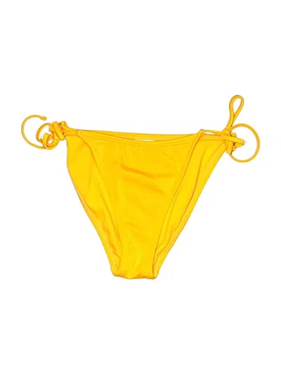 Pre-owned Wild Fable Swimsuit Bottoms In Yellow