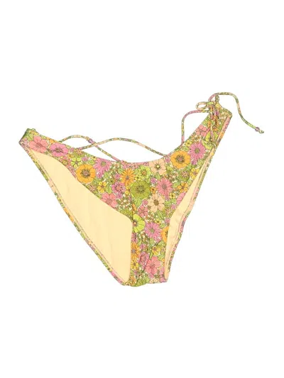 Pre-owned Wild Fable Swimsuit Bottoms In Yellow