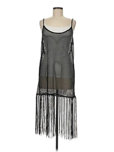 Pre-owned Wild Fable Swimsuit Cover Up In Black