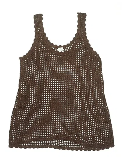 Pre-owned Wild Fable Swimsuit Cover Up In Brown