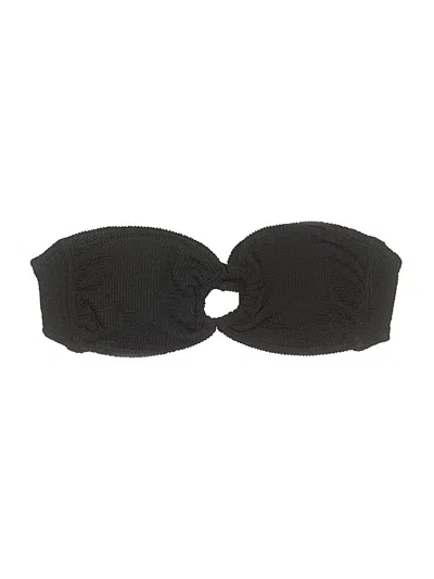 Pre-owned Wild Fable Swimsuit Top Black Swimwear