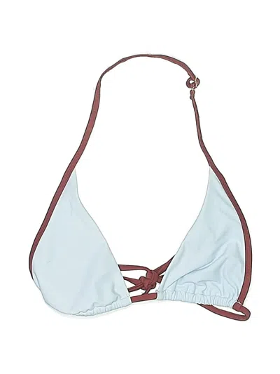 Pre-owned Wild Fable Swimsuit Top Blue Swimwear