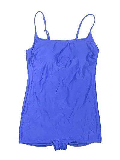 Pre-owned Wild Fable Swimsuit Top Blue Swimwear