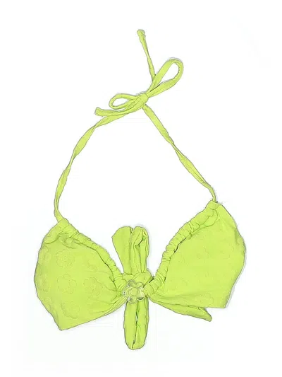 Pre-owned Wild Fable Swimsuit Top Green Swimwear