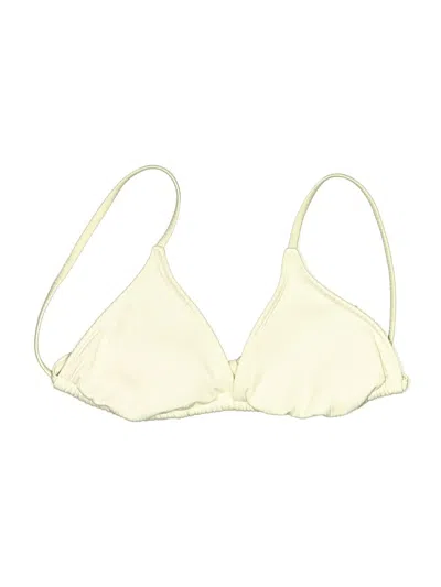 Pre-owned Wild Fable Swimsuit Top Ivory Swimwear