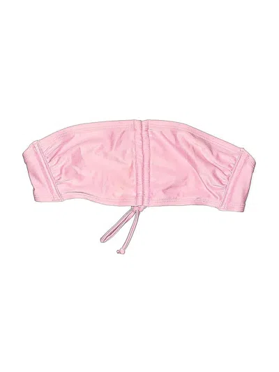 Pre-owned Wild Fable Swimsuit Top Pink Swimwear