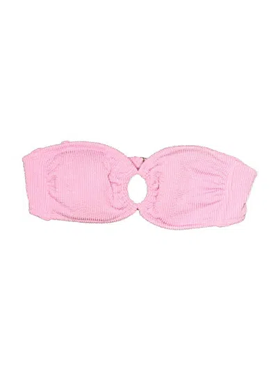 Pre-owned Wild Fable Swimsuit Top Pink Swimwear