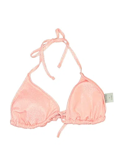 Pre-owned Wild Fable Swimsuit Top Pink Swimwear