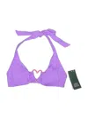 Wild Fable Swimsuit Top Purple Hearts Pattern Swimwear In Purple