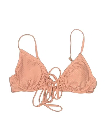 Pre-owned Wild Fable Swimsuit Top Tan Swimwear