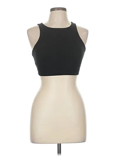 Pre-owned Wild Fable Tank Top Black Halter Neckline Tops