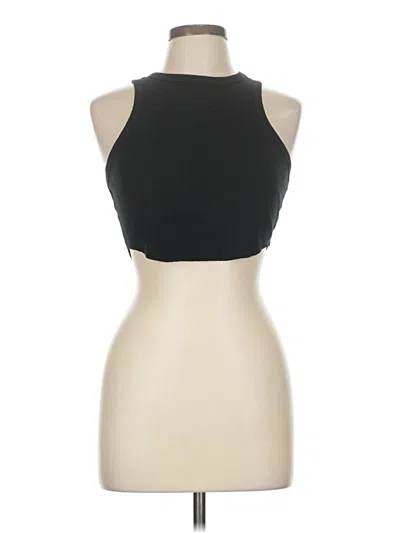 Pre-owned Wild Fable Tank Top Black Halter Neckline Tops