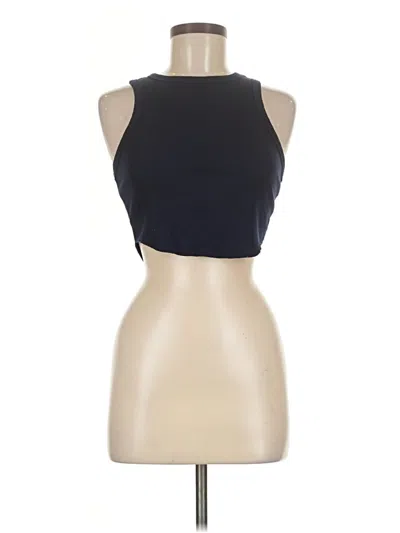 Pre-owned Wild Fable Tank Top Black Halter Neckline Tops