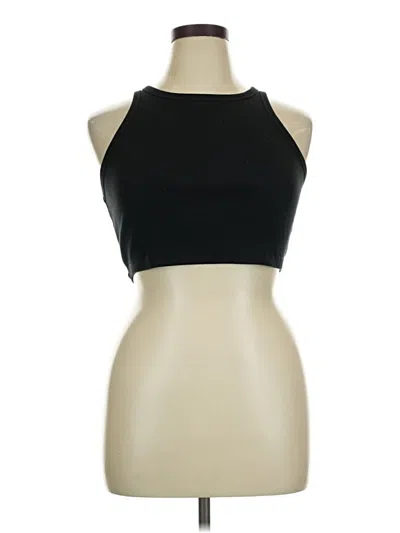 Pre-owned Wild Fable Tank Top Black Halter Neckline Tops