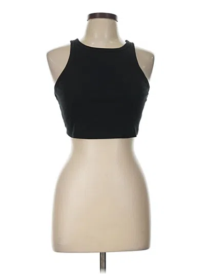 Pre-owned Wild Fable Tank Top Black Halter Neckline Tops