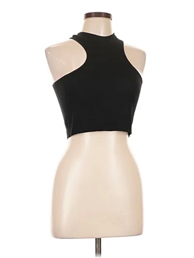 Pre-owned Wild Fable Tank Top Black Halter Neckline Tops