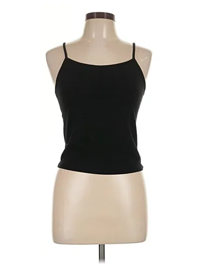 Pre-owned Wild Fable Tank Top Black Halter Neckline Tops