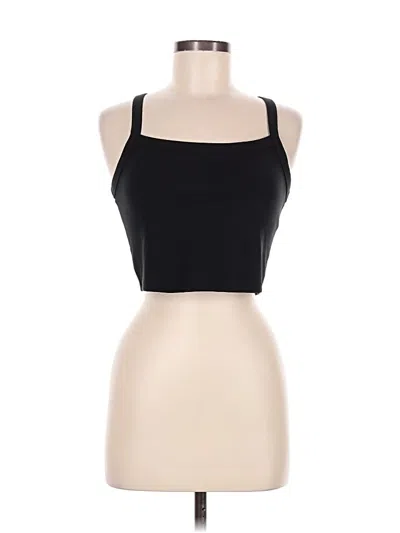 Pre-owned Wild Fable Tank Top Black Halter Neckline Tops