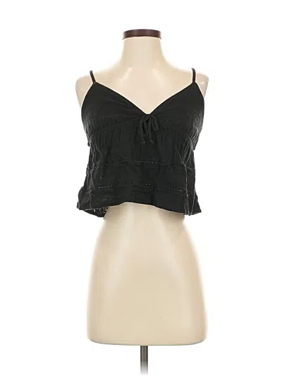 Pre-owned Wild Fable Tank Top Black Strapless Neckline Tops