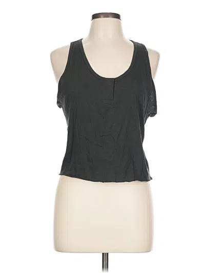 Pre-owned Wild Fable Tank Top Black Strapless Neckline Tops