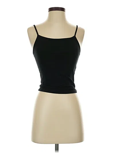 Pre-owned Wild Fable Tank Top Black Strapless Neckline Tops