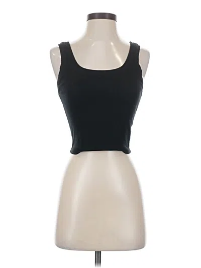 Pre-owned Wild Fable Tank Top Black Strapless Neckline Tops