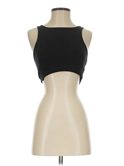 Pre-owned Wild Fable Tank Top Black Strapless Neckline Tops