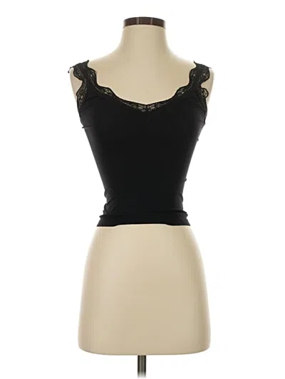 Pre-owned Wild Fable Tank Top Black Strapless Neckline Tops