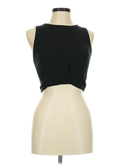 Pre-owned Wild Fable Tank Top Black Strapless Neckline Tops