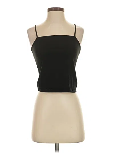 Pre-owned Wild Fable Tank Top Black Strapless Neckline Tops