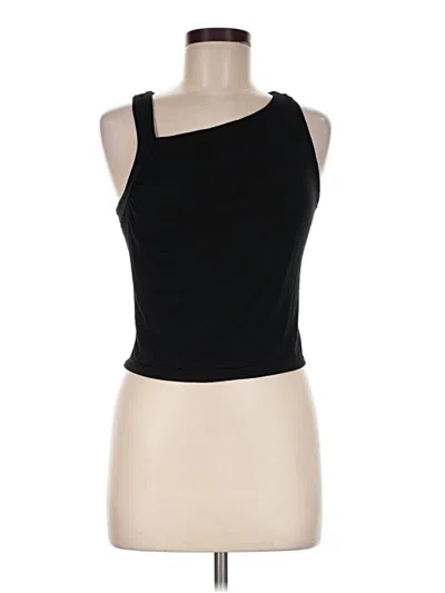 Pre-owned Wild Fable Tank Top Black Strapless Neckline Tops