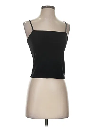 Pre-owned Wild Fable Tank Top Black Strapless Neckline Tops