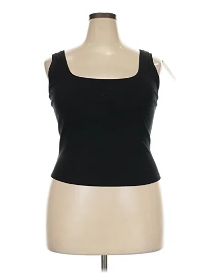 Wild Fable Tank Top Black Strapless Neckline Tops
