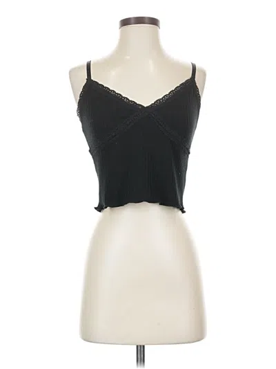 Pre-owned Wild Fable Tank Top Black Sweetheart Neckline Tops