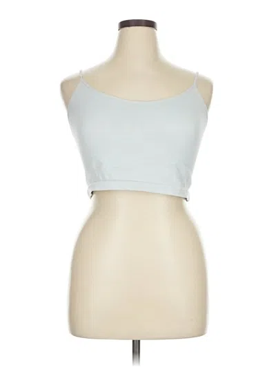 Pre-owned Wild Fable Tank Top Blue Strapless Neckline Tops