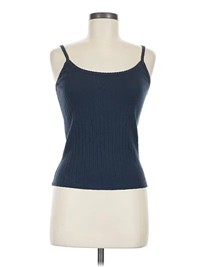 Pre-owned Wild Fable Tank Top Blue Strapless Neckline Tops